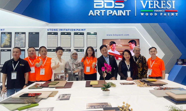 圆满成功｜巴德士集团出海闪耀2025印尼涂料展，赋能东南亚产业升级，全球化战略全面提速